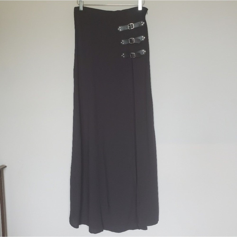Widow Twilight Doom Buckle Maxi Skirt Dolls Kill Witchy Grunge Punk Goth Size L
